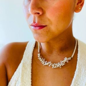Faux Pearl Necklace